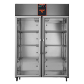 1400 Lt Double Glass Door Upright Freezer - PERFECT SERIES. - Mabrook Hotel Supplies